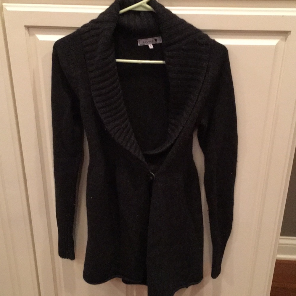 Wrap sweater